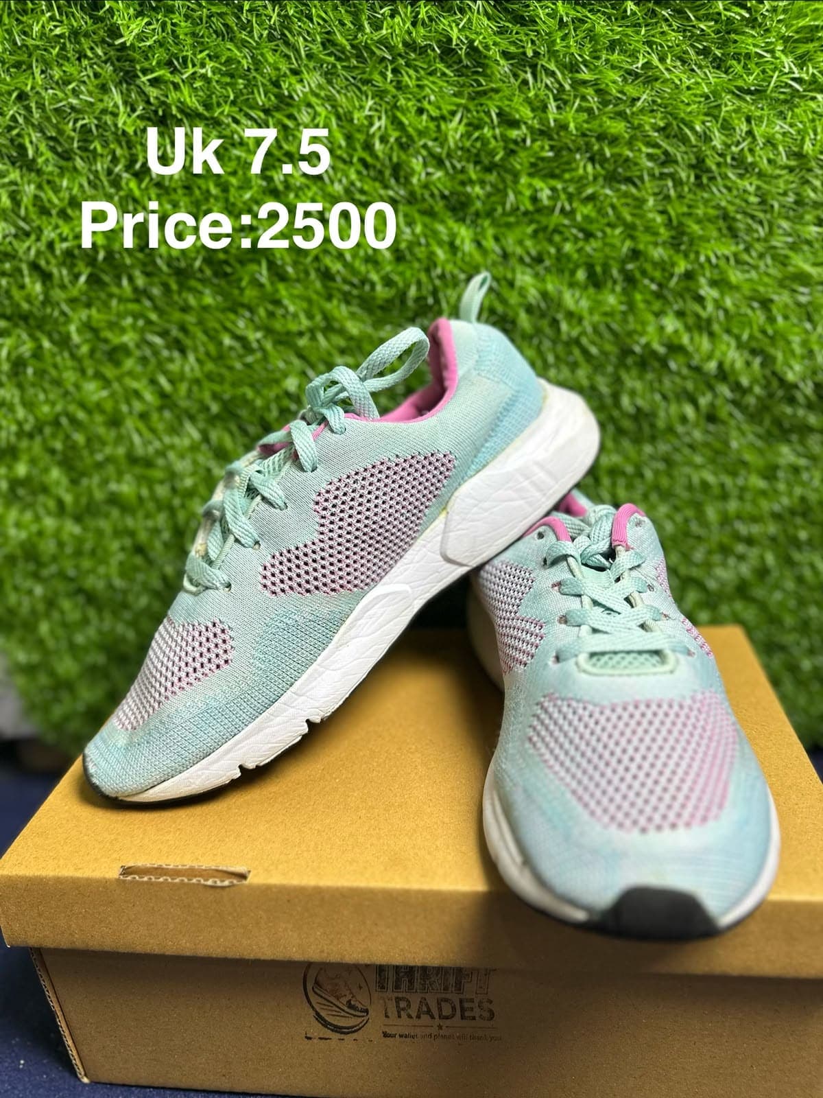 Kalenji Run Cushion Knit - imported shoe available at Thrift Trades