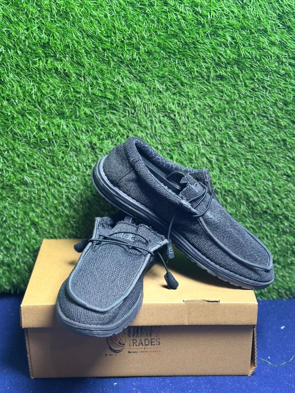 Hey Dude Wally - imported shoe available at Thrift Trades